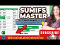 STOP Using Simple SUM! Learn SUMIFS Ka Asli Power #Excel sunainalakshyaedu@LearnVern #excelformula