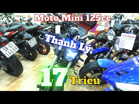 Video Thanh Lý Lô Moto Mini 125cc Cũ Giá Rẻ Ae Tham Khảo MSX... - youtube