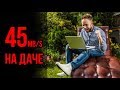 4G Усиление интернета на даче с помощью репитера. Speedtest разных операторов