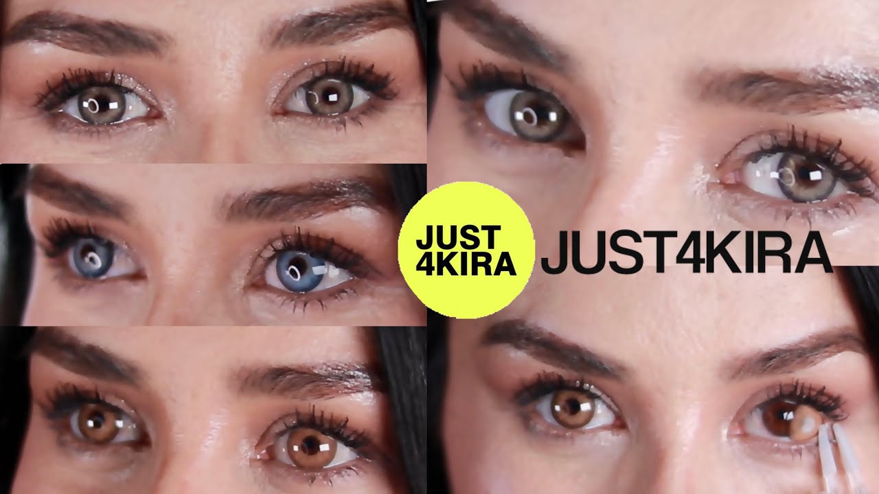 JUST4KIRA Unboxing Review lentes de contacto de color y prescripción