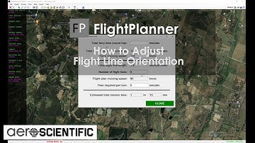How to Calculate an Aerial Mapping Mission Time with FlightPlanner