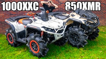 Can-Am 850 XMR VS 1000 XMR | Mudding Edition