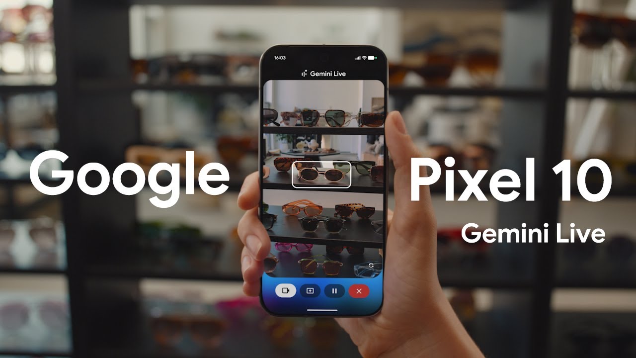Google Pixel 10 | Gemini Live Sunglasses - YouTube