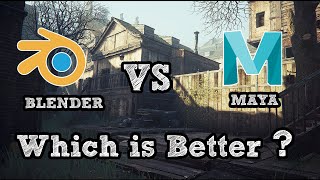 Maya or Blender which is Better