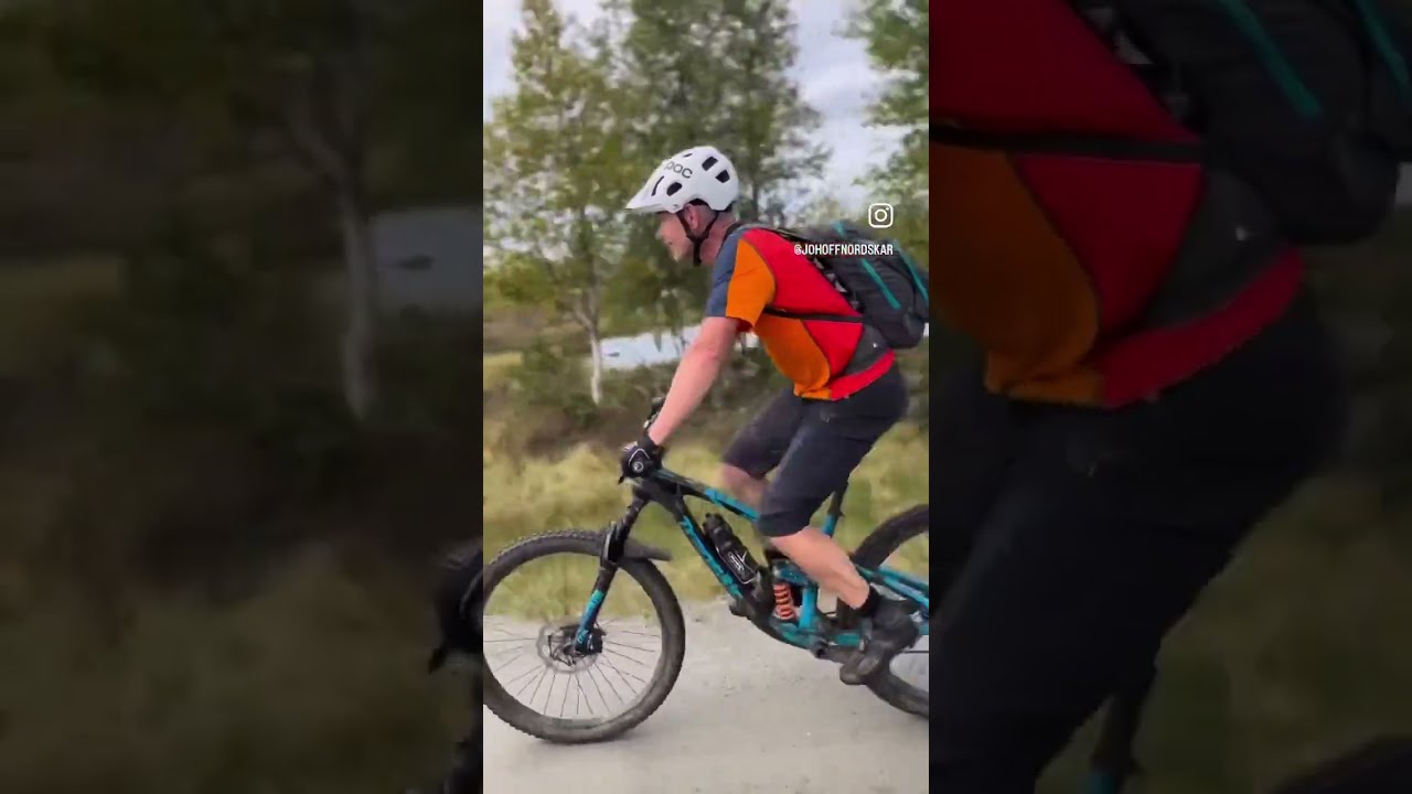 Bak de syv blåner ligger urørt sykkelterreng