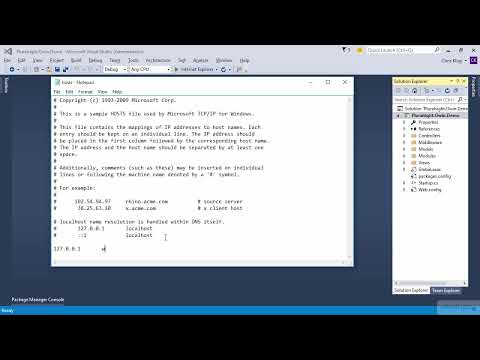 ASP.NET Basics 4 - 6.02 Setting up the Development Environment