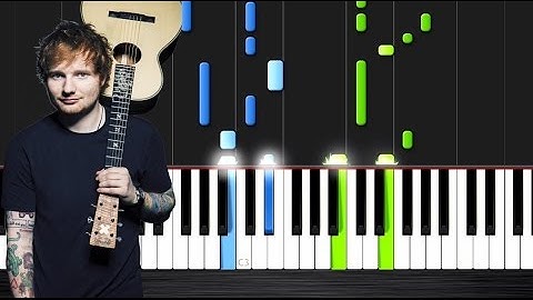 Ed Sheeran - Shape Of You - Piano Tutorial by PlutaX