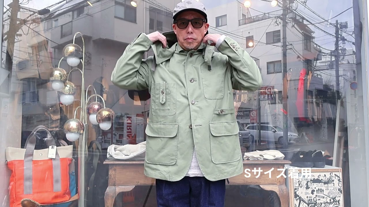 MODMNT TRAVEL JACKET 各サイズ着用動画