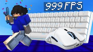 Clean 240 FPS Keyboard + Mouse ASMR Sounds |Hypixel Bedwars