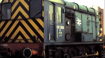 BRITISH RAIL / RAILWAY CLASS 08 DIESEL SHUNTER PHOTO VIDEO
