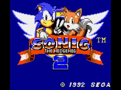 Sonic the Hedgehog 2 Sega Game Gear 