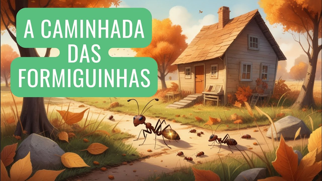25c - A Caminhada das Formiguinhas #históriasparadormir # ...