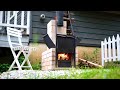 【DIY】レンガと鉄で自家製ロケットストーブを作る全工程