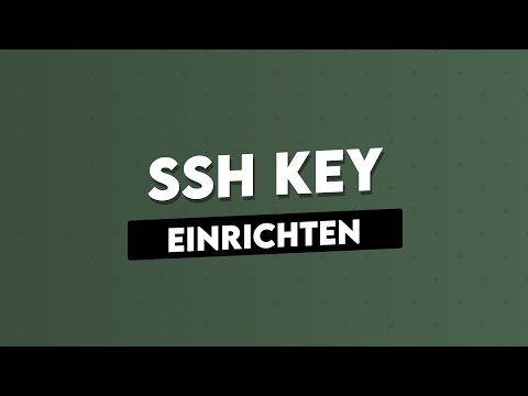 SSH Key unter macOS einrichten