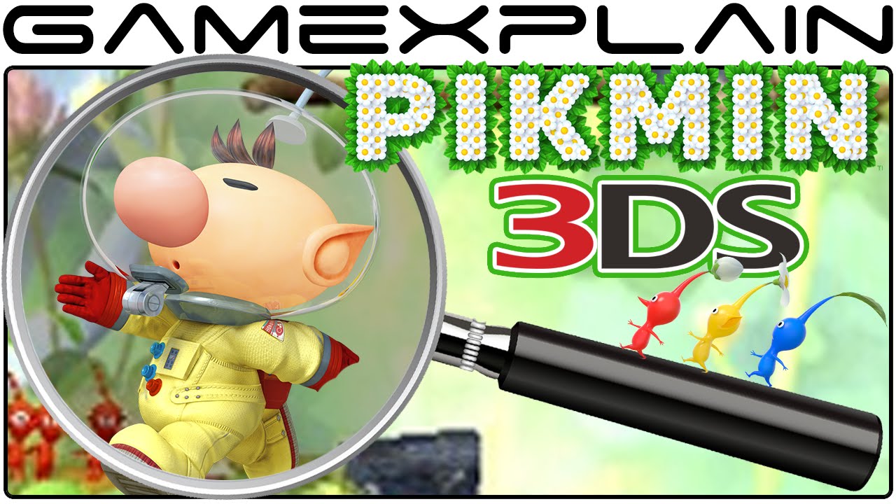 Pikmin 3DS Analysis Reveal Trailer (Secrets & Hidden Details) YouTube