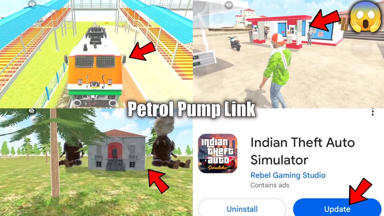 Petrol Pump Link 🖇️ In Indian Theft Auto Simulator New Update 😍🔥 | Indian Theft Auto Simulator 