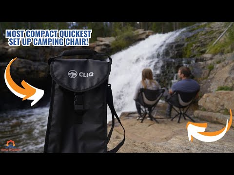 Compact Outdoor Gear is a necessity in Van Life  - Cliq Chair made this possible!