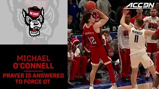NC State's Michael O'Connell's Prayer Is Answered To Force Overtime screenshot 5