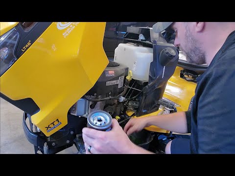 Video: Kakšno olje jemlje Cub Cadet xt1?