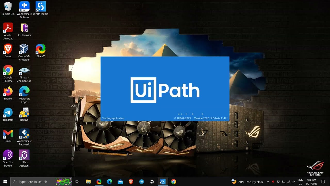 Playing Music in YouTube Automation | Bot | StudioX | UIPath | Logesh R | 