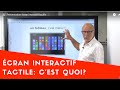 Prsentation de lcran interactif tactile