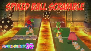 Mario Party 10: Spiked Ball Scramble Minigame (4 Players)