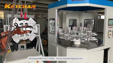 Robotic Induction Welding System for Refrigerator Parts