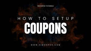 How to Create Coupon Codes in SimonPOS | Discounts and Promotions Tutorial