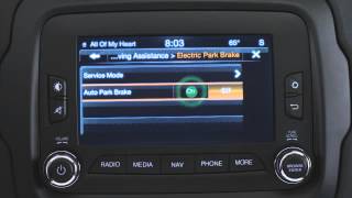 2015 Jeep Renegade | Electric Park Brake