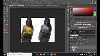 How to turn an image black and white and add a watermark in Photoshop screenshot 5