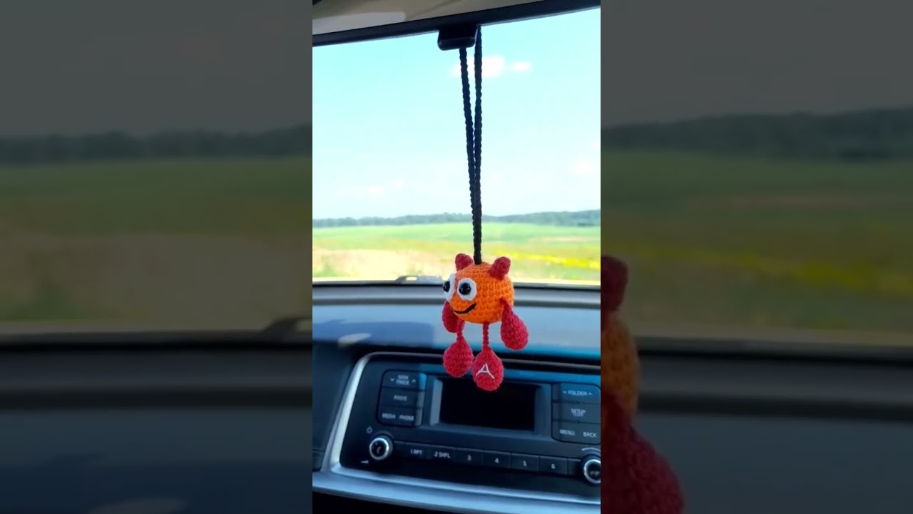 halloween creepy cute monster hanging car accessories