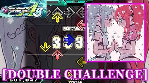 【DDR A3】 ポラリスノウタ / ここなつ2.0 [DOUBLE CHALLENGE] 譜面確認+Clap