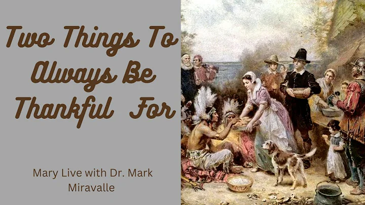 Mary Live with Dr. Mark Miravalle - Two Things to ...
