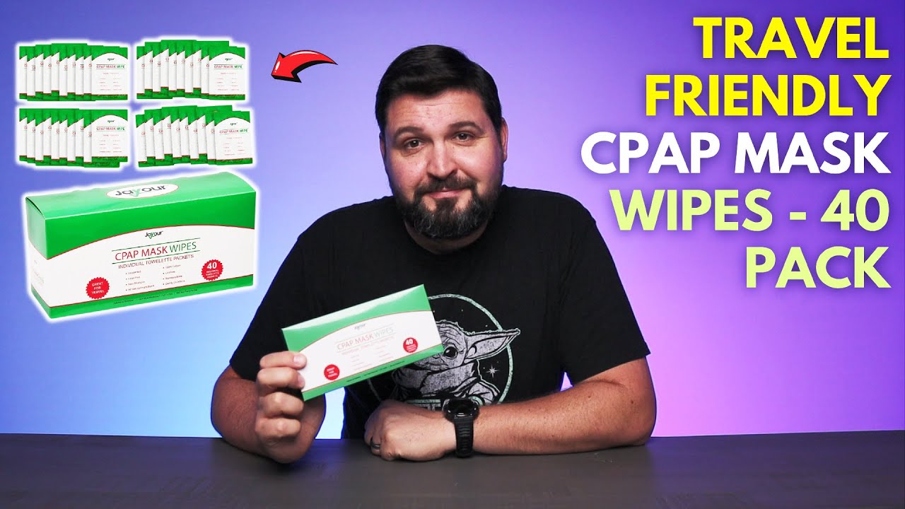 Travel Friendly CPAP Mask Wipes - 40 Pack!