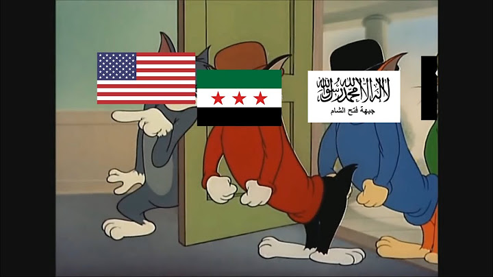 Tom and jerry  Syrian civil war  meme