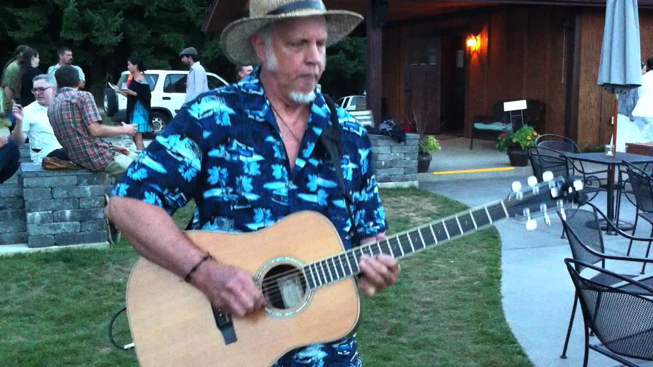 Free Bird wild acoustic solo!