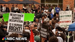 Pro-Palestinian demonstrations grow at George Washington University