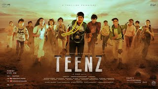 Teenz Motion Poster Radhakrishnan Parthiban D Imman Gavemic Ary Bioscope Akira Productions