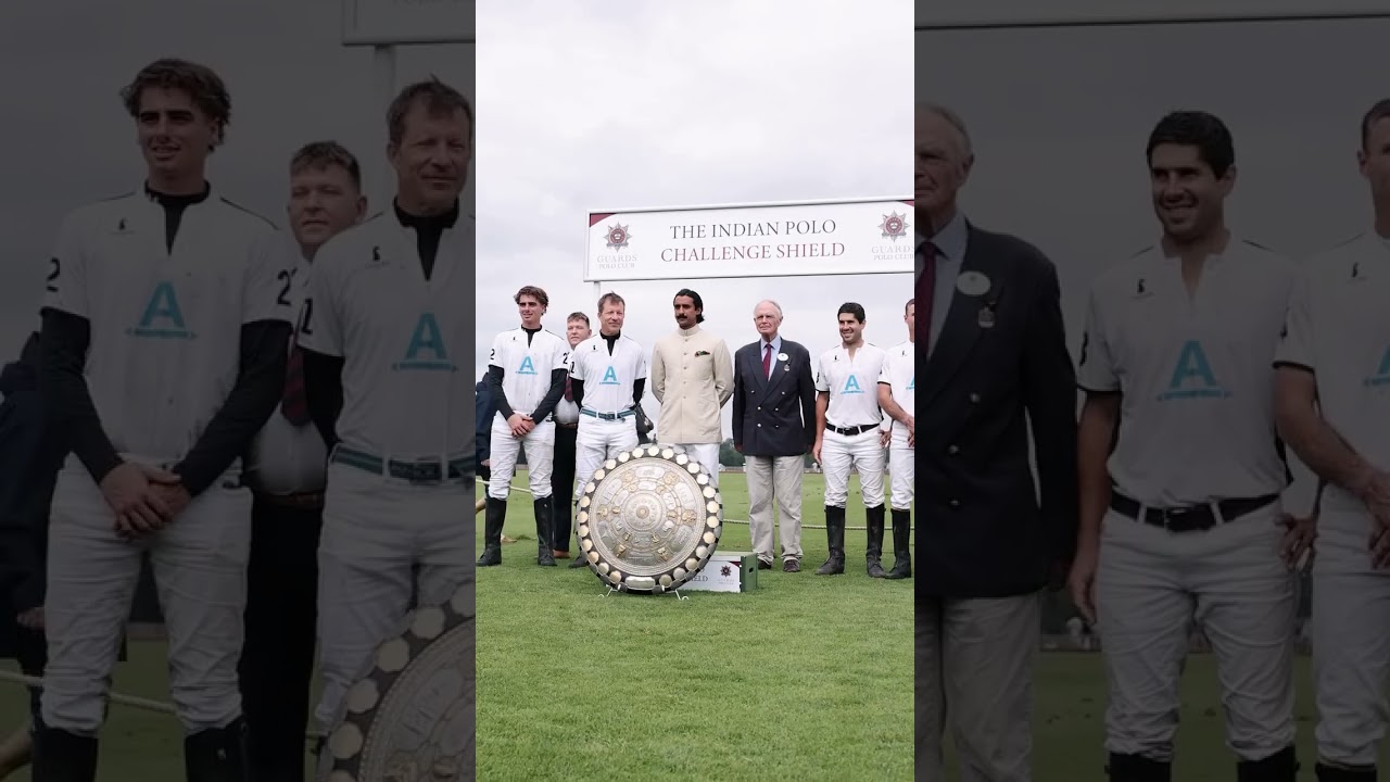 A very warm welcome to HH Maharaja Sawai Padmanabh Singh of Jaipur at Indian Polo Day-