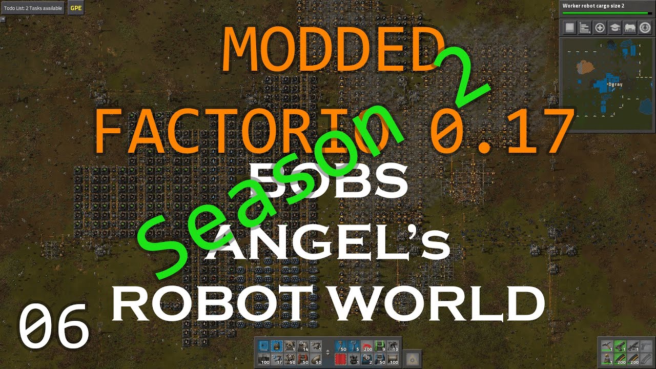 Modded Factorio 0.17  - Bobs - Angel's - Season 2 Ep 06 – TIER 5 PRODUCTIVITY MODULES!