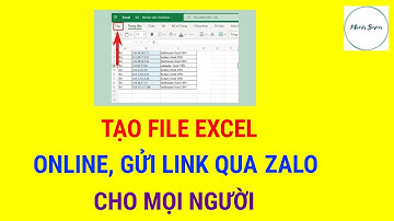 Cách Tạo File Excel Online Trên Zalo, Tạo Link Excel Trên Zalo | Mạnh Seven