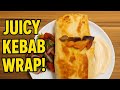Juicy Kebab Wrap 🌯 Crispy Outside, Tender Inside | Better Than Takeout