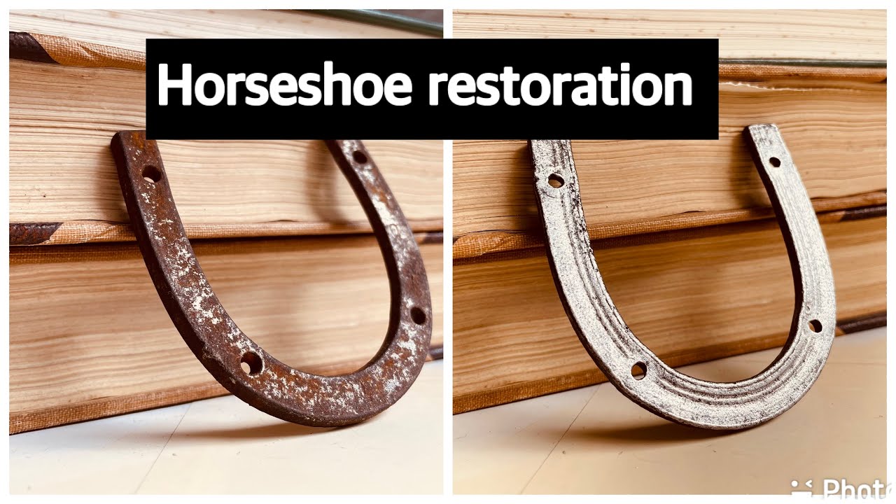 Satisfying horseshoe restoration ASMR DIY YouTube
