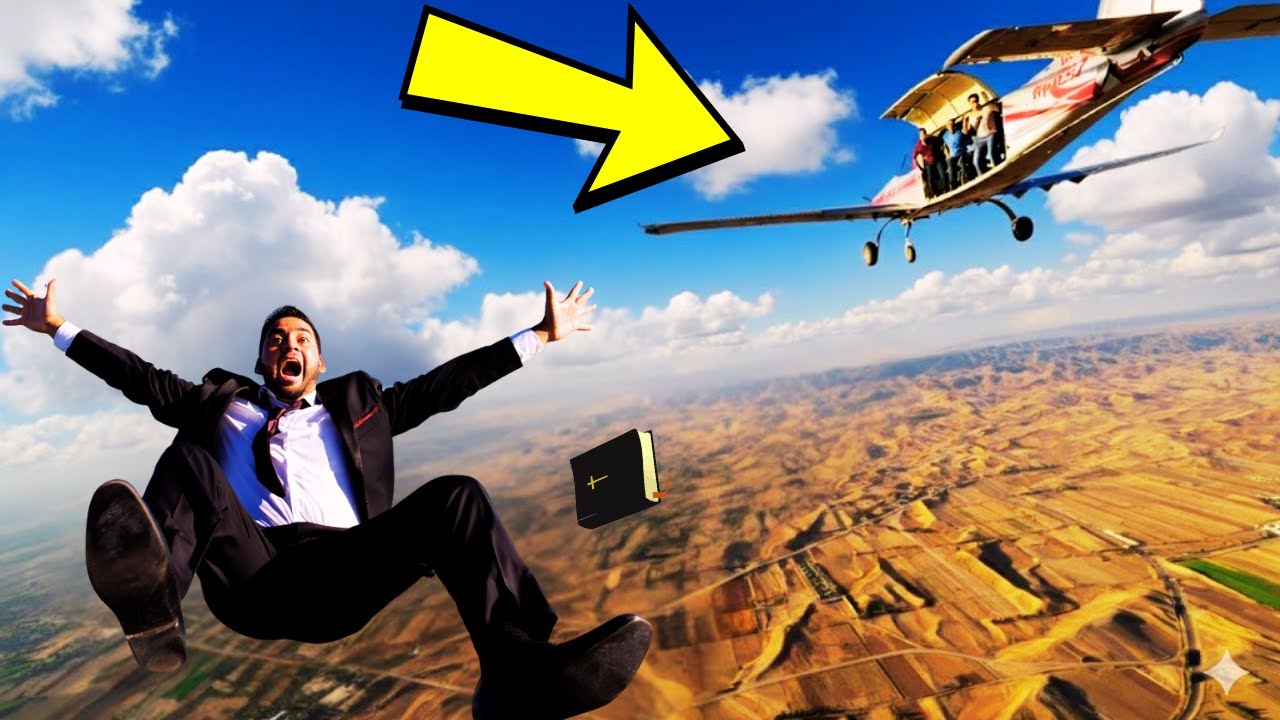 Pastor cristiano fue Arrojado desde un Avión en pleno vuelo... Pero un MILAGRO los Salvó