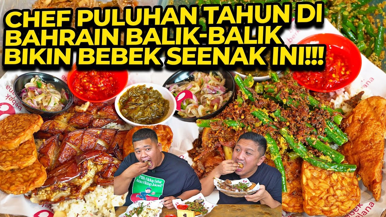 BEBEK TERBAIK DI JAKSEL KARYA CHEF PULUHAN TAUN JD BOS DI BAHRAIN!!