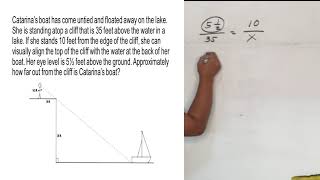 SOLVE PROBLEMS INVOLVING TRIANGLE SIMILARITY