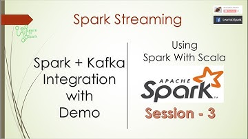 Spark Streaming | Spark + Kafka Integration Using Spark Scala | With Demo|  Session 3 | LearntoSpark