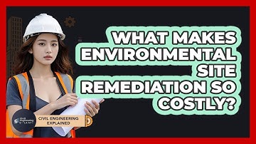 What Makes Environmental Site Remediation So Costly? - Civil Engineering Explained