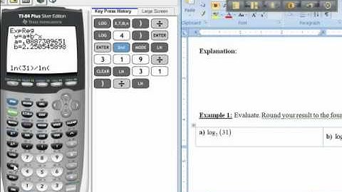 Ch 5 - Part 1 of 1 - Math 131 TI-83/84