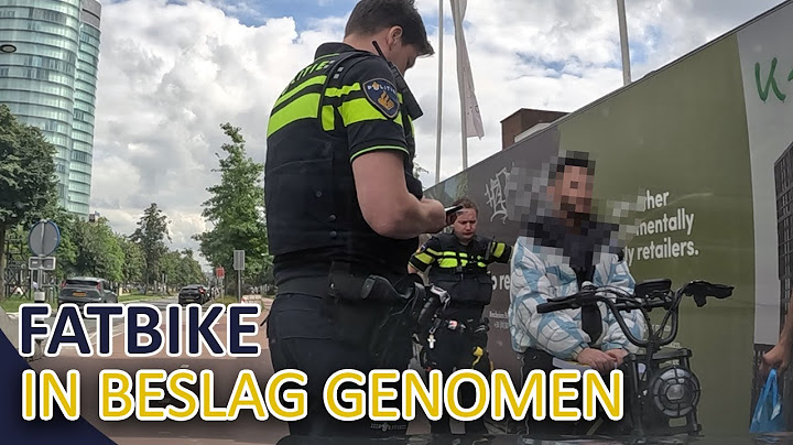 Politie Utrecht Zuid | Dienst in een onopvallende auto | Fatbike in beslag genomen |